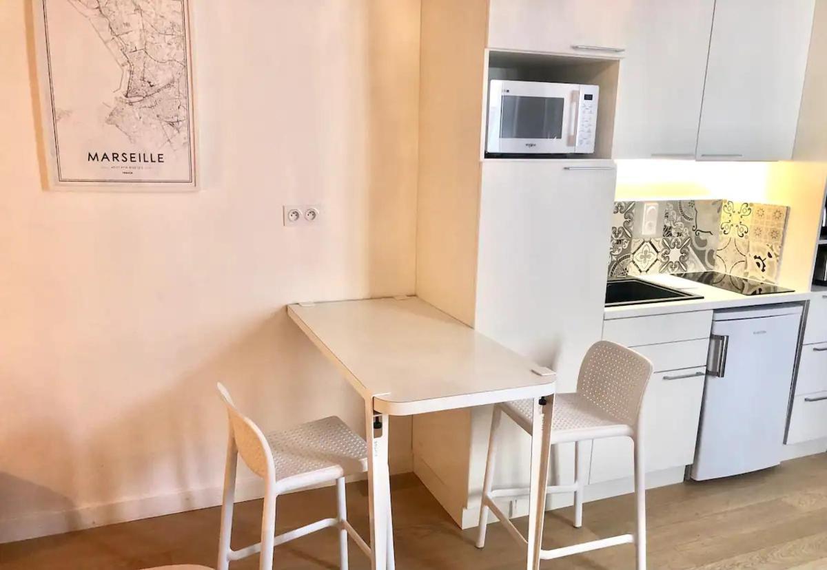 Design Suite Vieux Port Appartement Tout Equipe Climatise Marseille Exteriér fotografie