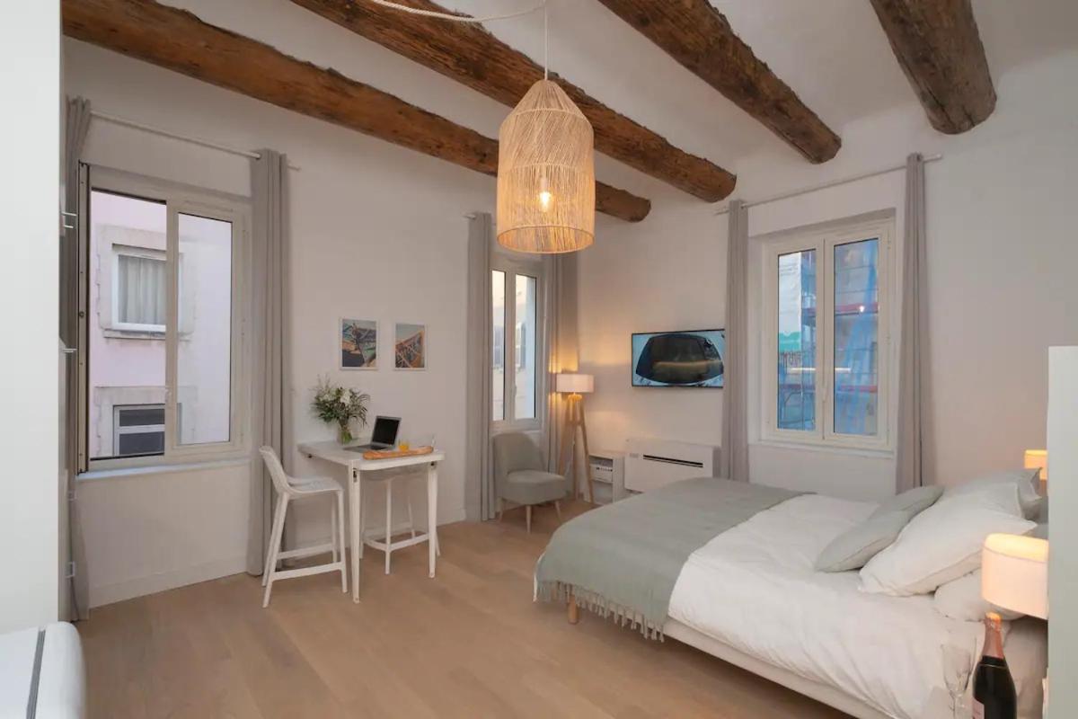 Design Suite Vieux Port Appartement Tout Equipe Climatise Marseille Exteriér fotografie